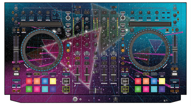 Denon DJ MC 7000 Skin 80s Synth